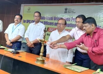 राज्य के सभी जिलों के डी.पी.सी. का फ़ाइलेरिया उन्मूलन कार्यक्रम पर किया गया उन्मुखीकरण