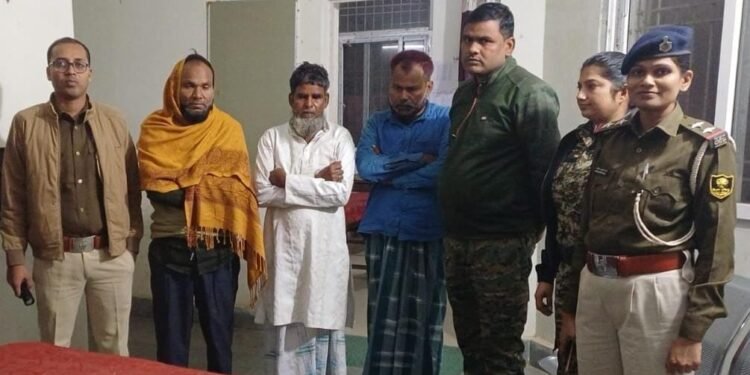 रानीगंज पुलिस की ताबड़तोड़ कार्रवाई, मारपीट मामले के आरोपी सहित तीन वारंटी गिरफ्तार